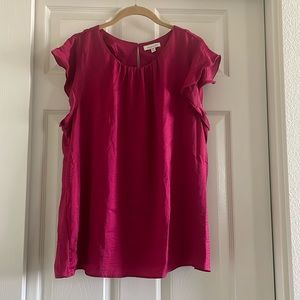 Alex & Lili blouse | size XL | raspberry color